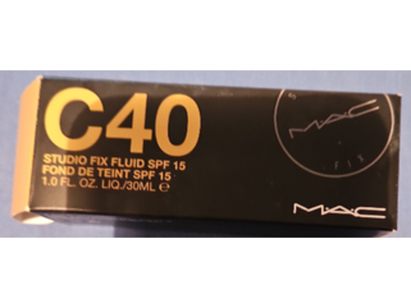 M.A.C. Studio Fix Fluid Foundation, SPF 15, C40, 1.0 fl oz/30 mL