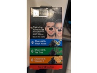 Global Beauty Care Cleansing Nose Strips Set, Charcoal + Tea Tree, Witch Hazel, & Vitamin C, 18 Count - thumbnail 2