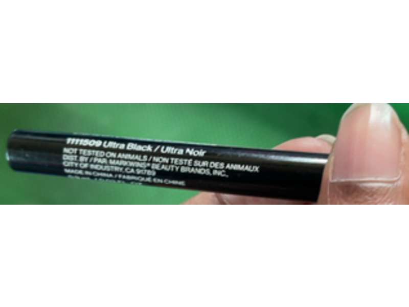 Wet N Wild Waterproof Liquid Eyeliner, Ultra Black