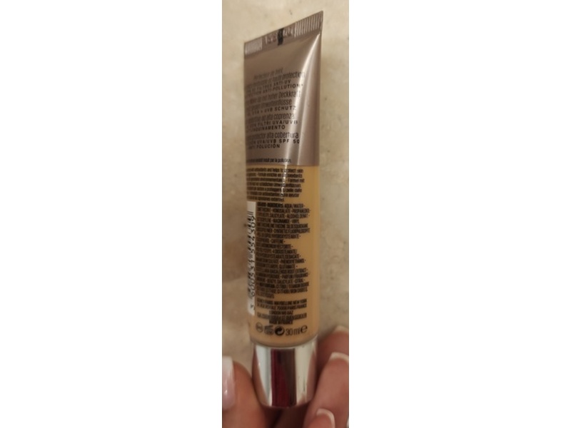 Maybelline New York Dream Urban Cover Foundation, 128 Warm Nude, SPF 50, 1 fl oz/30 mL