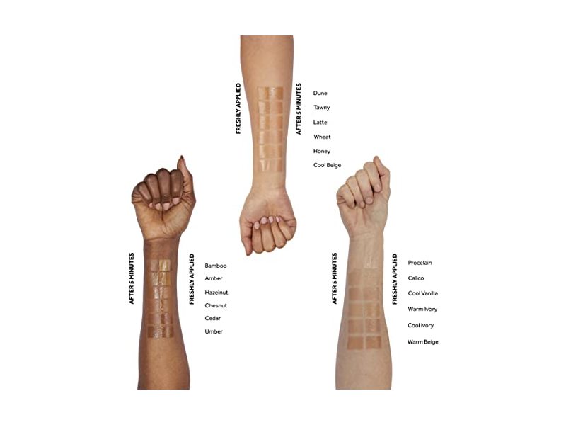 No7 Restore & Renew Multi Action Serum Foundation, Cool Vanilla, 1 fl oz/30 mL