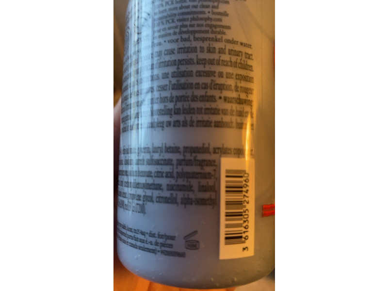 Philosophy Hydrating Shower Gel, Enchanted Juniper Berries, 8 fl oz/240 mL