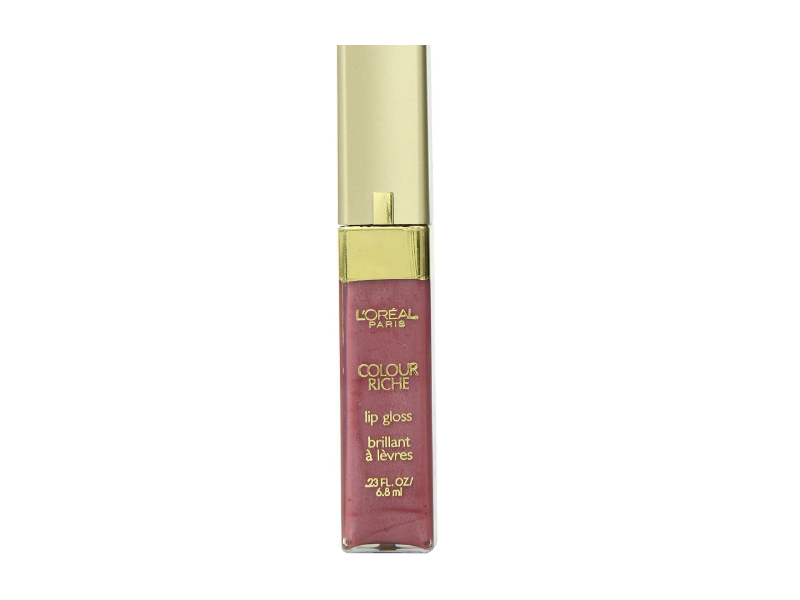 L'Oreal Paris Colour Riche Lip Gloss, Soft Mauve, 0.23 fl oz/6.8 mL
