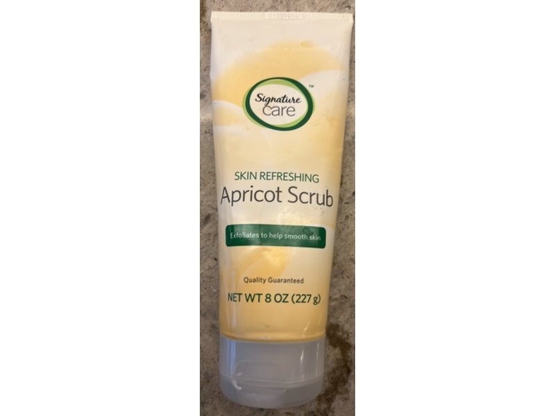 Signature Care Skin Refreshing Apricot Scrub, 8 oz/227 g