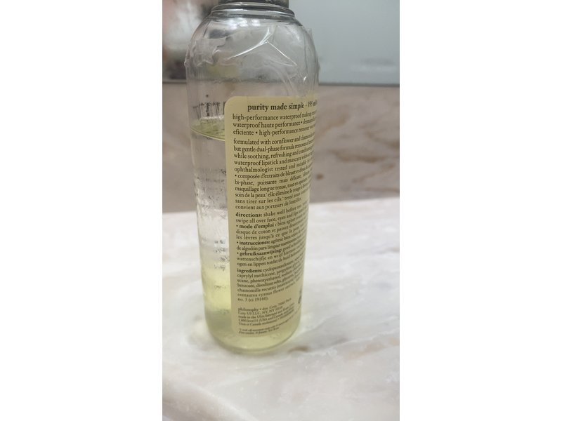 Philosophy Purity Made Simple Makeup Remover, 6.6 fl oz/195 mL