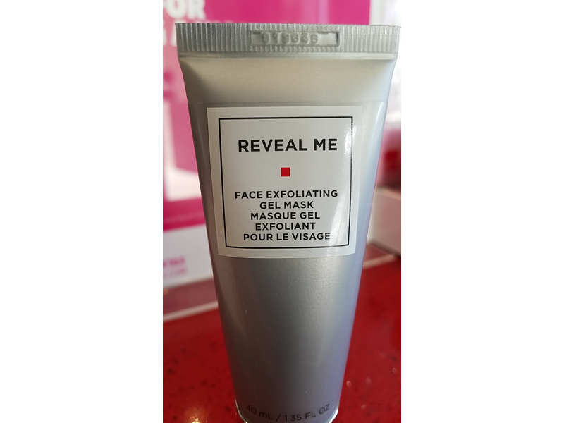 European Wax Center Reveal Me Face Exfoliating Gel Mask, 1.35 fl oz/40 mL