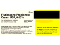 Fluticasone Propionate Cream USP, 0.05%, 60 g, Fougera (RX) - thumbnail 1