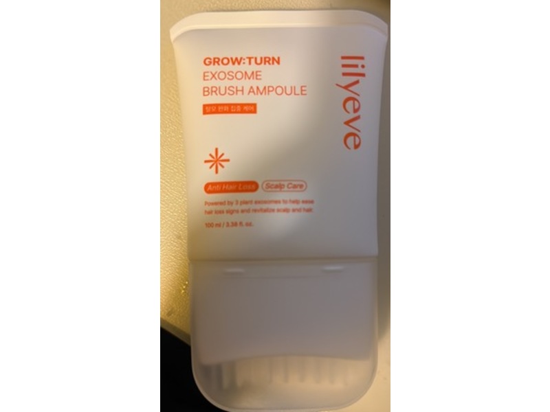 Lilyeve Grow:Turn Exosome Brush Ampoule, 3.38 fl oz/100 mL