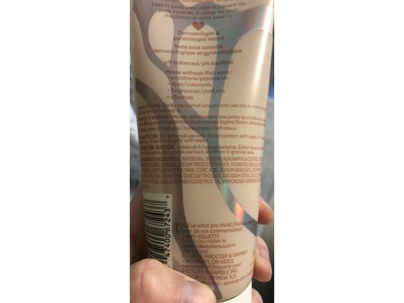 Gillette Venus Skin Smoothing Exfoliant, 6 fl oz/177 mL