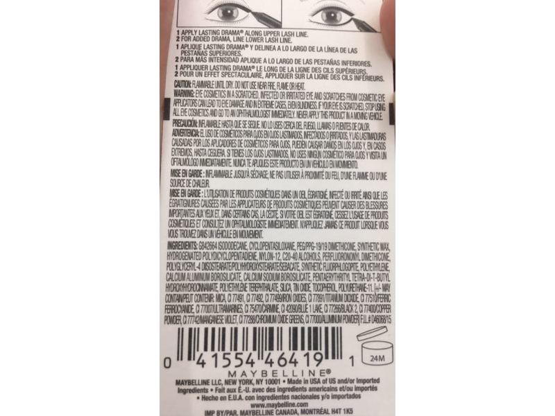 Maybelline New York Lasting Drama Matte Automatic Pencil, 611 Soft Nude, .04 oz/1.1 g
