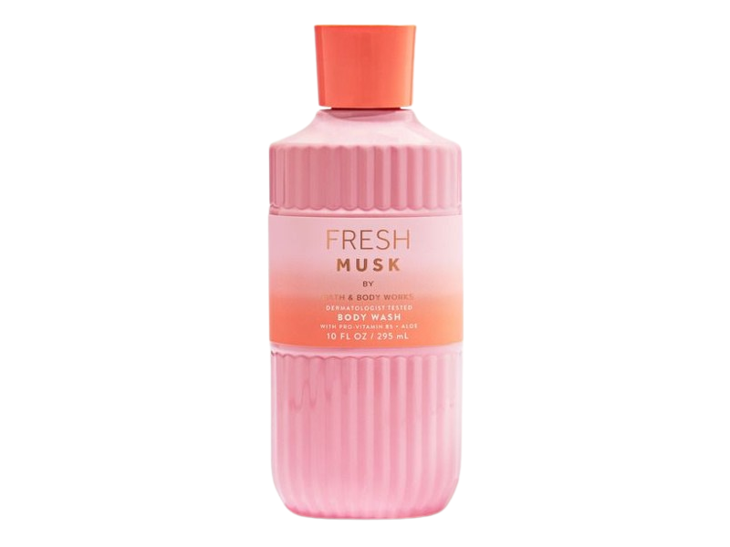 Bath & Body Works Body Wash, Fresh Musk, 10 fl oz/295 mL