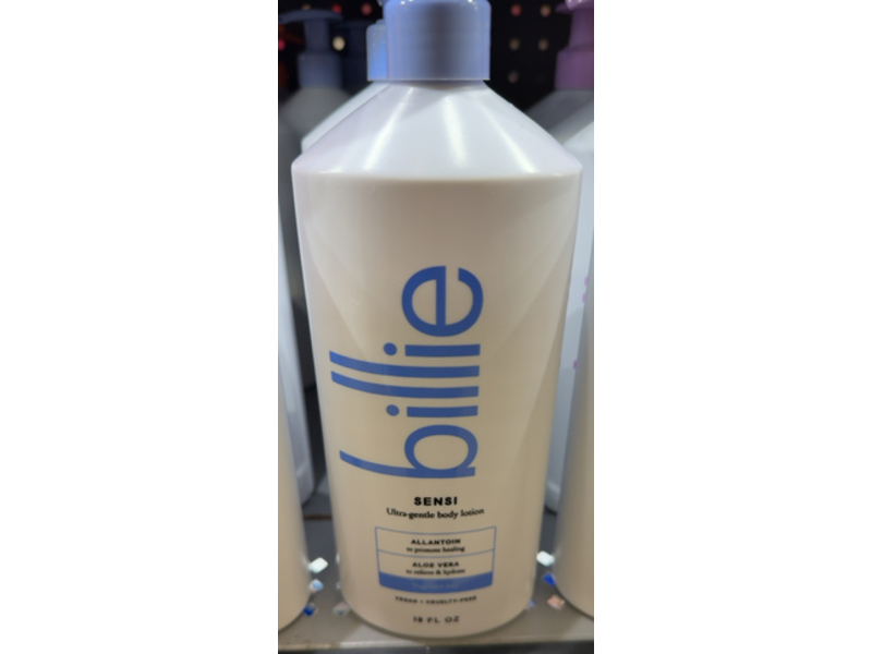 Billie Sensi Ultra-Gentle Body Lotion, Fragrance Free, 18 fl oz