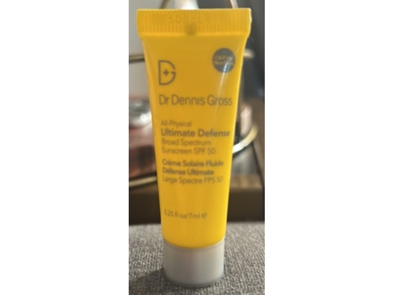 Dr Dennis Gross All-Physical Ultimate Defense Sunscreen, SPF 50, 0.25 fl oz/7 mL
