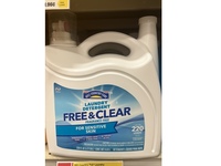 Hill Country Fare Liquid Laundry Detergent, Free & Clear, 220 Loads, 220 fl oz/6.51 L - thumbnail 2