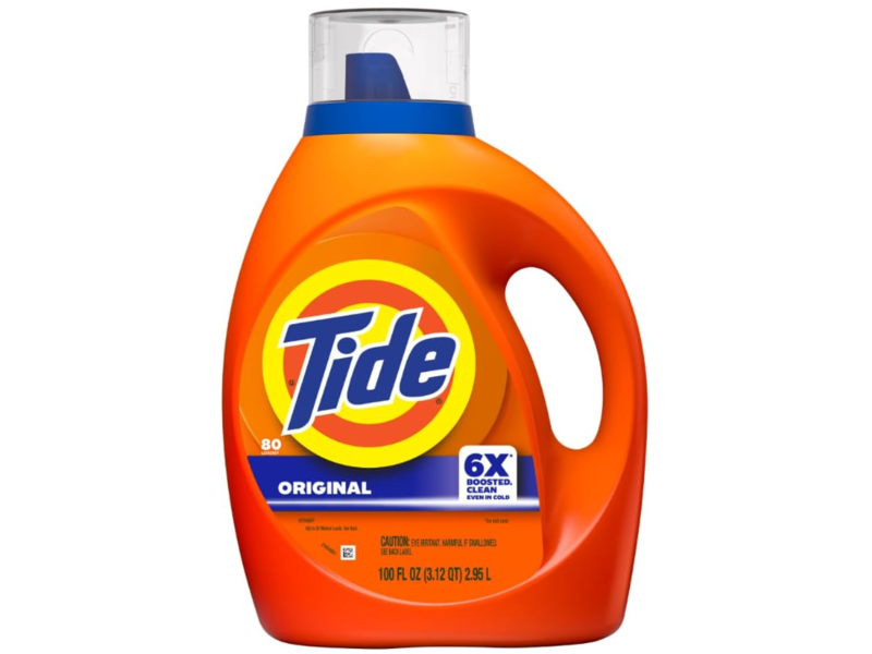 Tide Liquid Laundry Detergent, Original, 80 Loads, 100 fl oz/2.95 L