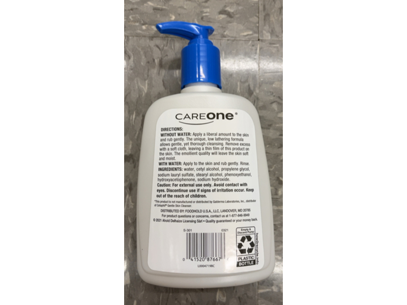 Care One Gentle Skin Cleanser, 16 fl oz/473 mL