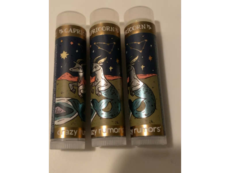 Crazy Rumors Capricon Lip Balm, Earth Blend 12/22- 1/19, 4.5 g