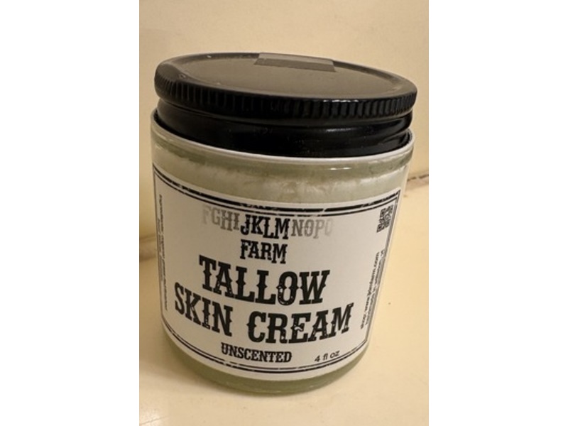 JKLM Farm Tallow Skin Cream, 4 fl oz