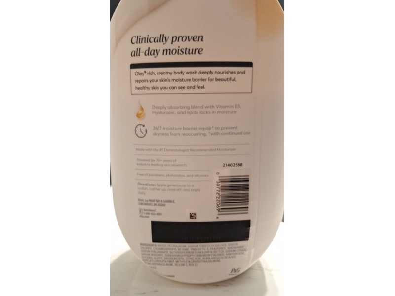 Olay Ultra Moisture Body Wash, Shea Butter, 35 fl oz/1.03 L