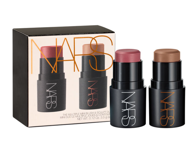 NARS The Multiple Mini Blush & Sculpt Duo, Dolce Vita/Laguna, 0.12 oz/3.5 g