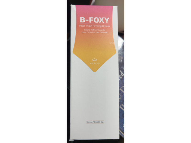 Maelys B-Foxy Inner Thigh Firming Cream,3.38 fl oz/100 mL