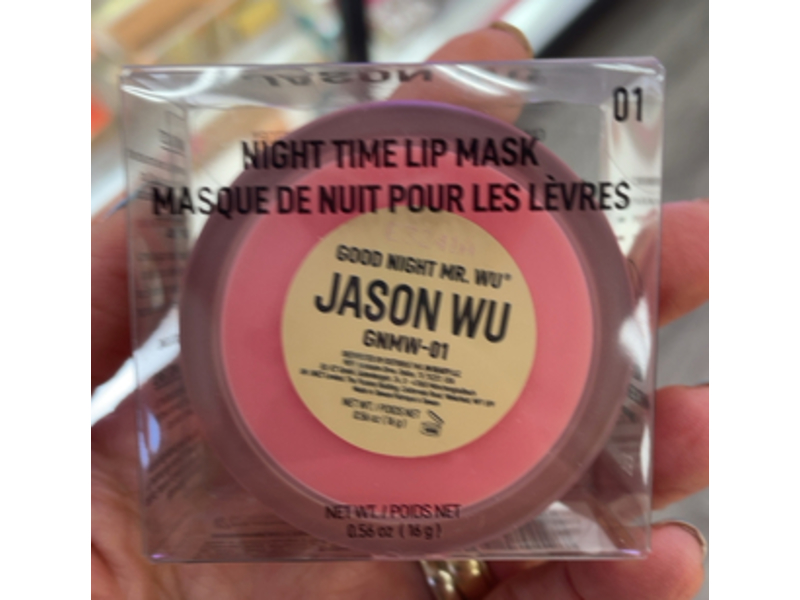 Jason Good Night Mr. Wu Night Time Lip Mask, 01 Bedtime Story, 0.56 oz/16 g