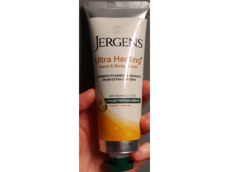 Jergens Ultra Healing Hand & Body Cream, 3.4 fl oz/100 mL