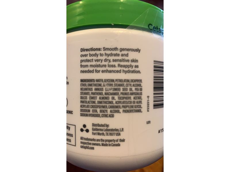 Cetaphil Moisturizing Cream, 16 oz/453 g