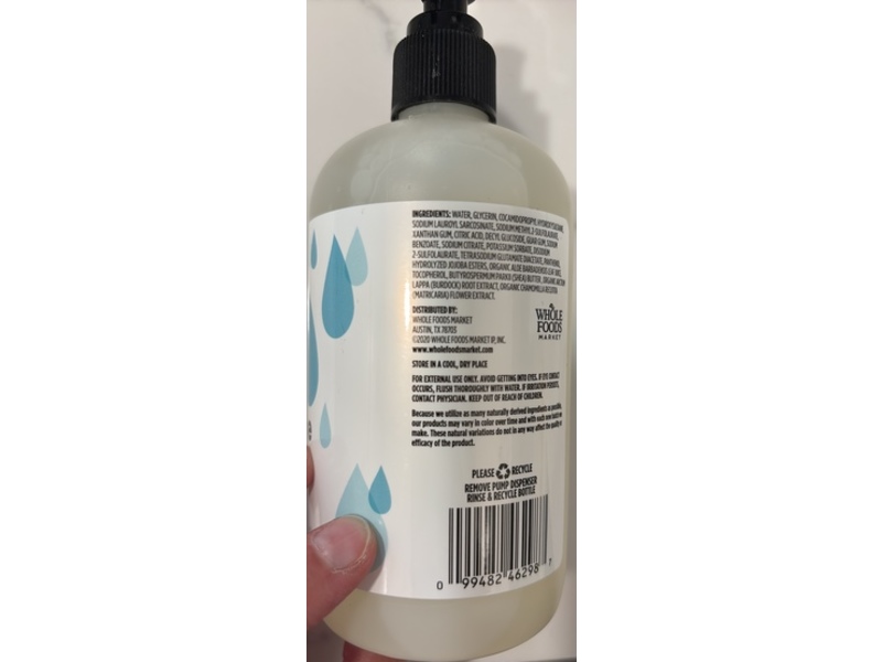 365 Liquid Hand Soap, Fragrance Free, 12.5 fl oz/370 m