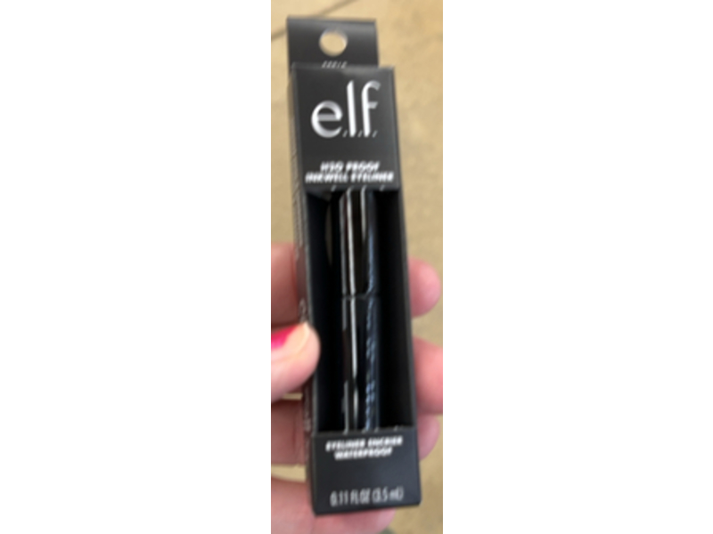 e.l.f H20 Proof Inkwell Encrier Waterproof Eyeliner, Film Noir, 0.11 fl oz/3.5 mL