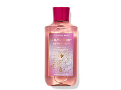 Bath & Body Works Body Wash, Strawberry Snow Flakes, 3 fl oz/88 mL
