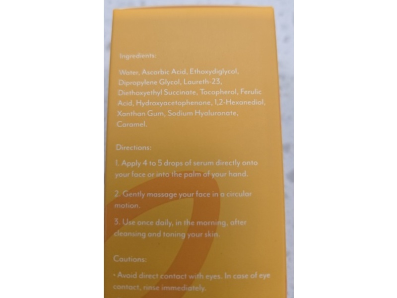 Lanmeri Pure Radiance Vitamin C Serum, 1 fl oz/30 mL