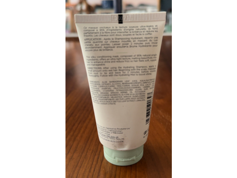 Christophe Robin Hydrating Melting Mask, Aloe Vera, 2.5 fl oz/75 mL