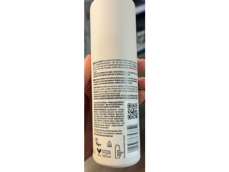 Authentic Beauty Concept Bare Cleanser, 10.1 fl oz/300 mL