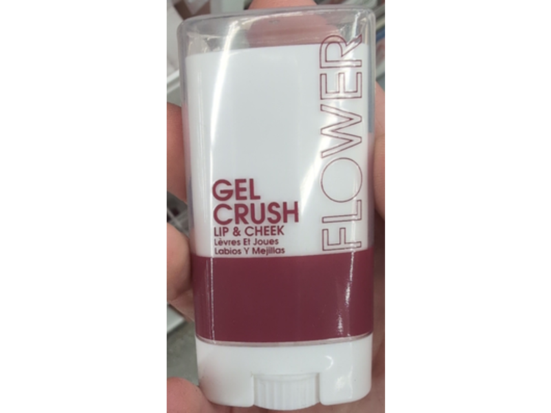 Flower Lip & Cheek Gel Crush, Blackberry, 0.33 oz/10 g