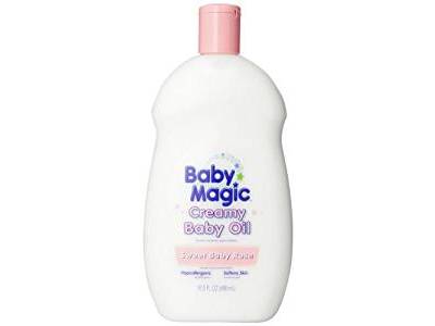 Baby Magic Creamy Baby Oil, Sweet Baby Rose, 16.5 oz