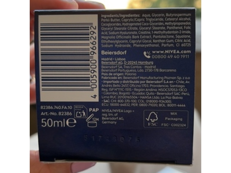 Nivea Expert Filler Cellular Night Anti Ageing Cream, 50 mL