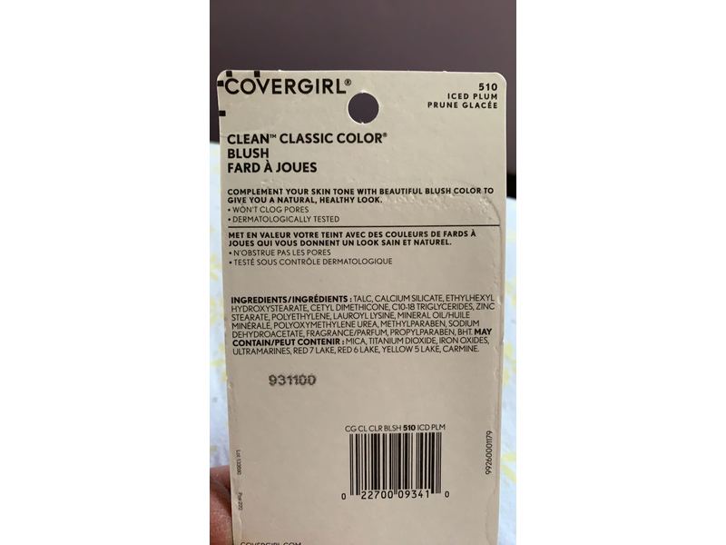 CoverGirl Classic Color Blush, 510 Iced Plum