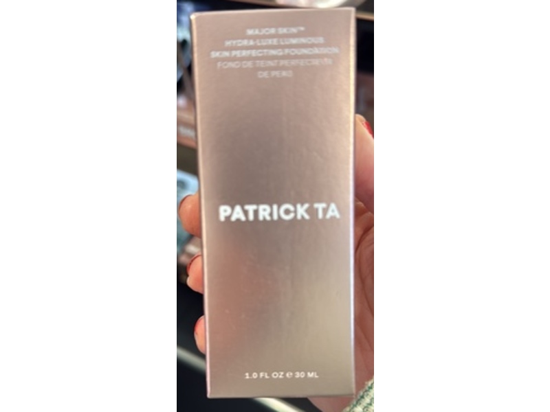 Patrick Ta Major Skin Hydra-Luxe Luminous Foundation, 14 Golden, 1 fl oz/30 mL