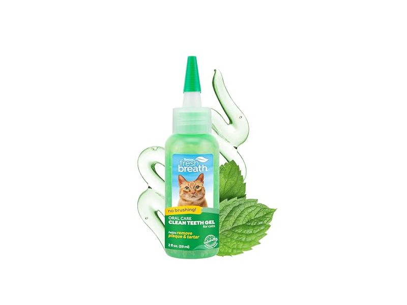 Tropiclean Fresh Breath Oral Care Clean Teeth Gel, 2 fl oz/59 mL