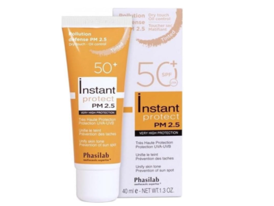 Phasilab Instant Protect PM 2.5 Tinted Cream, SPF 50+, 1.3 oz/40 mL