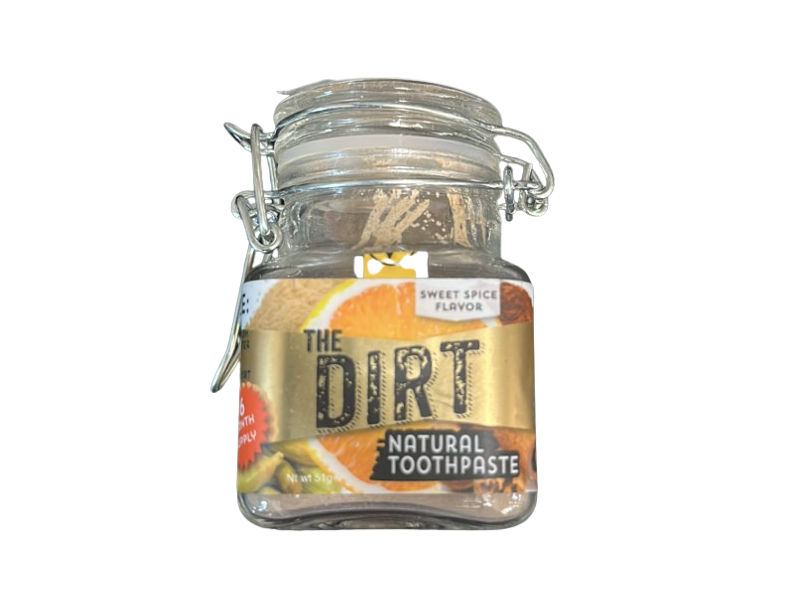 The Dirt Natural Toothpaste, Sweet Spice Flavor, 51 g