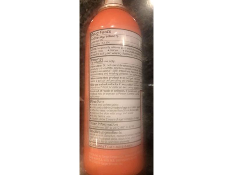 Up & Up No-Rub Calamine Spray, 4.1 oz/116 g