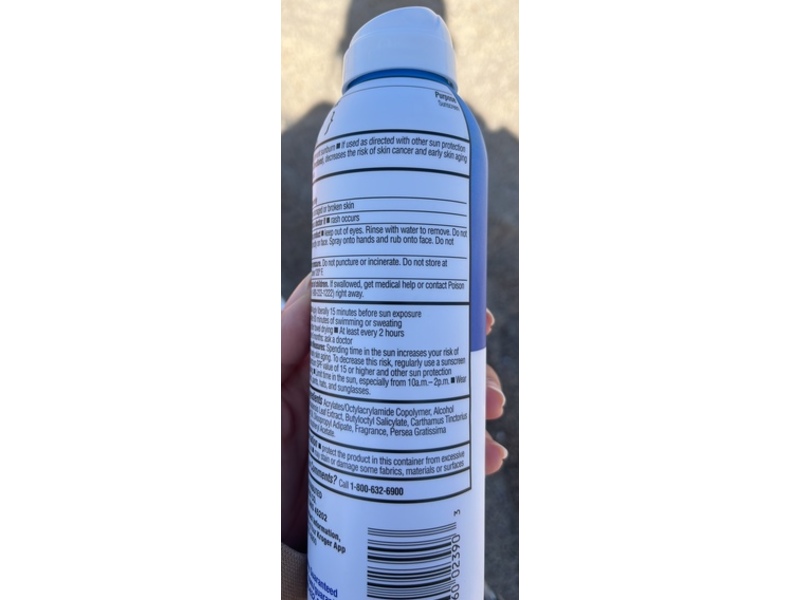 Kroger Total Sport Sunscreen Spray, SPF 50, 5.5 oz/156 g