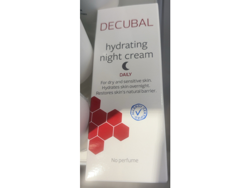 Decubal Daily Hydrating Night Cream, 50 mL