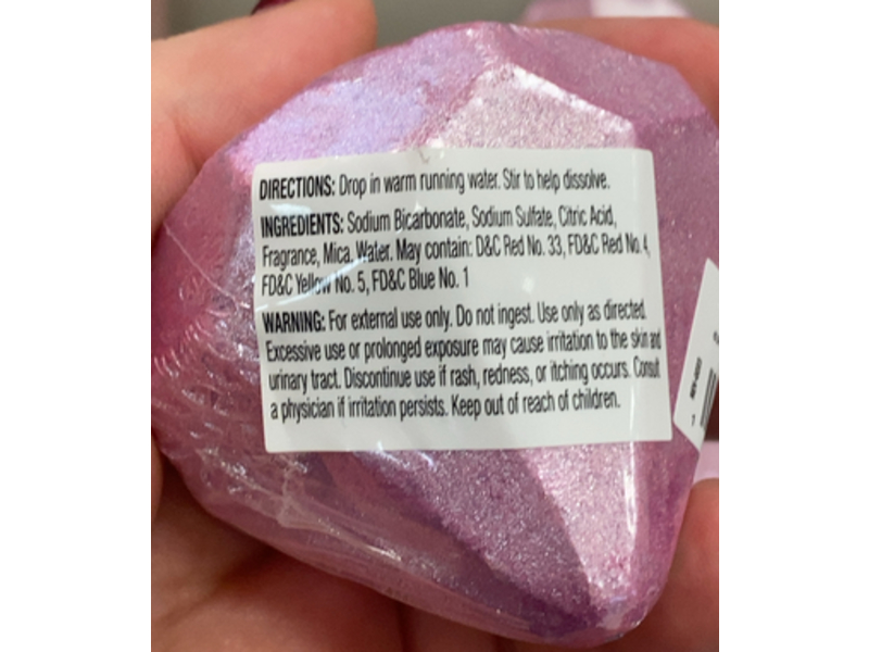 Modern Expressions Bath Fizzer, Sweet Winter Berry, 3.5 oz/100 g