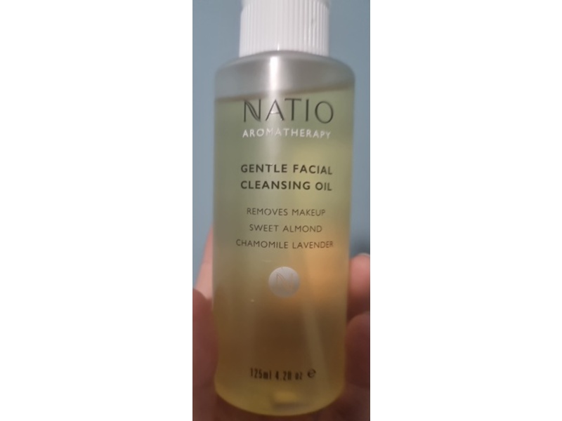 Natio Aromatherapy Gentle Facial Cleansing Oil, 4.2 fl oz/125 mL