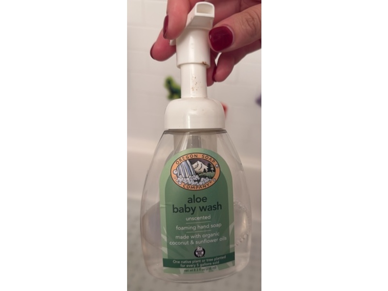 Oregon Soap Company Baby Wash, Aloe, 8.3 fl oz/250 mL