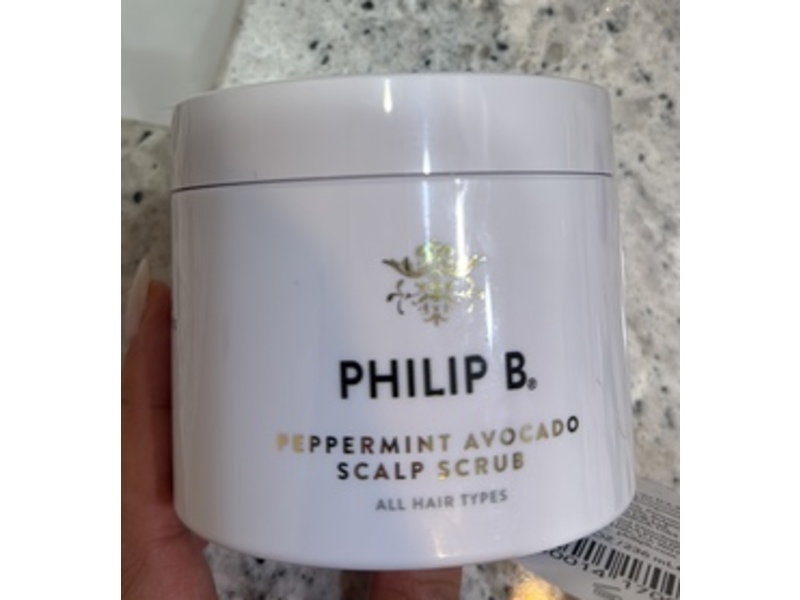 Philip B Scalp Scrub, Peppermint Avocado, 8 fl oz/236 mL