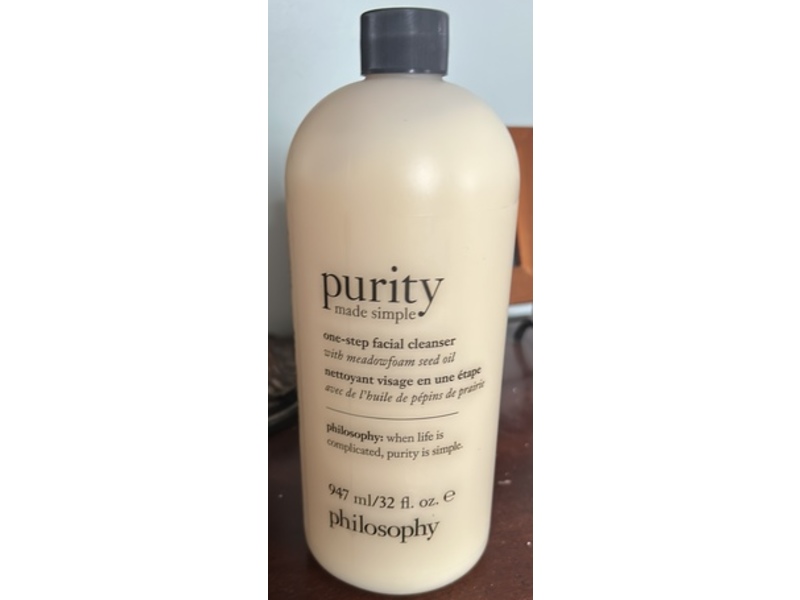 Philosophy Purity Made Simple One Step Facial Cleanser, 32 fl oz/947 mL